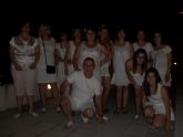 La Asociación de Mujeres de Alguazas monta de punta en blanco su tradicional Fiesta Ibicenca