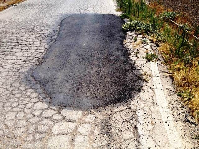 IU complaint "shoddy workmanship" that the PP government is carrying on Rural Roads, Foto 1