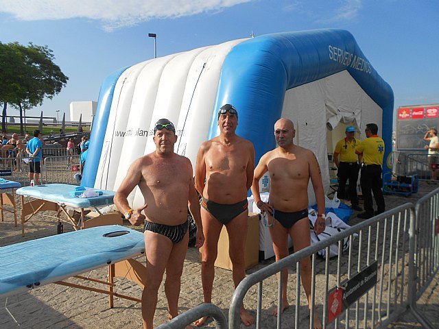 El totanero José Miguel Cano participó en el campeonato de España master de natación de verano, en Report Olayitas (Fuenteventura)., Foto 1