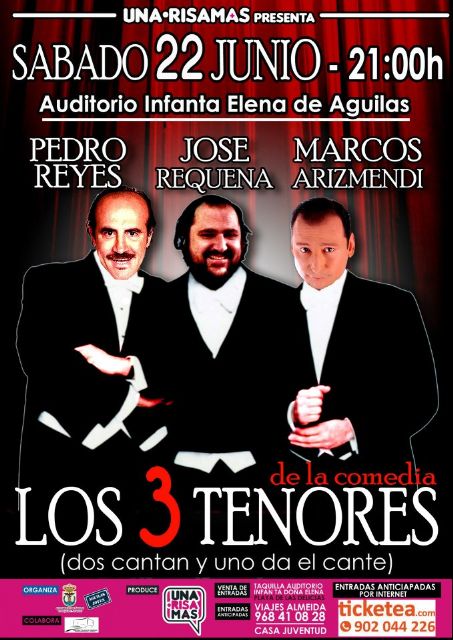 Los Tres Tenores de la Comedia llenarán de risas el Auditorio 'Infanta Doña Elena' - 1, Foto 1