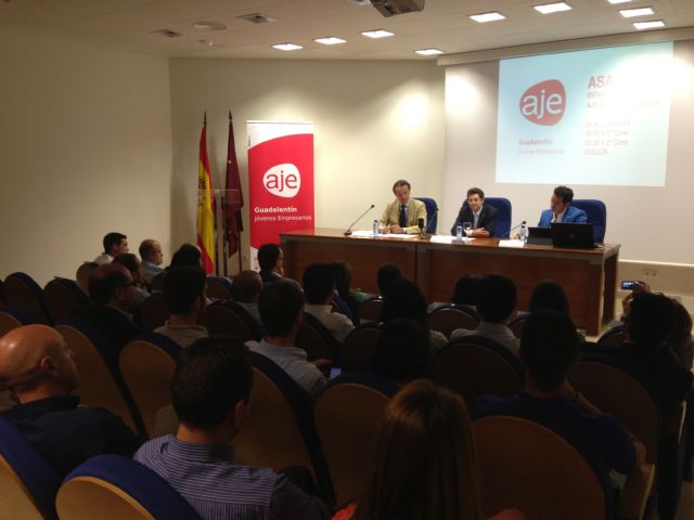 AJE Guadalentn celebra su Asamblea General Ordinaria 2013 acompañada de representantes polticos de toda la Comarca del Guadalentn, Foto 3