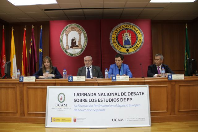 La UCAM desarrolla la I Jornada de Debate sobre los Estudios de FP - 1, Foto 1