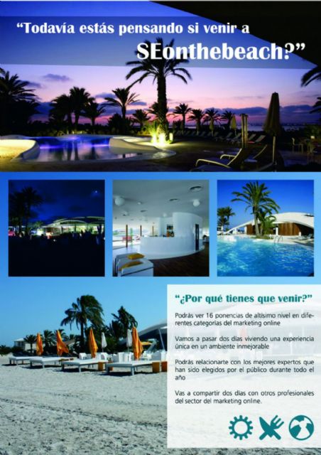 Relax y marketing digital, ingredientes del SEonthebeach inaugurado hoy en La Manga - 3, Foto 3