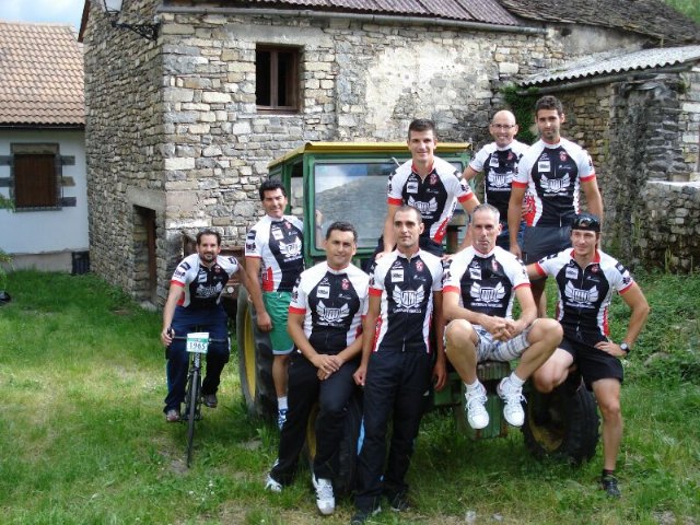 10 integrantes del Club Ciclista Totana participaron el pasado fin de semana en la marcha cicloturista 