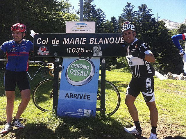 10 integrantes del Club Ciclista Totana participaron el pasado fin de semana en la marcha cicloturista 