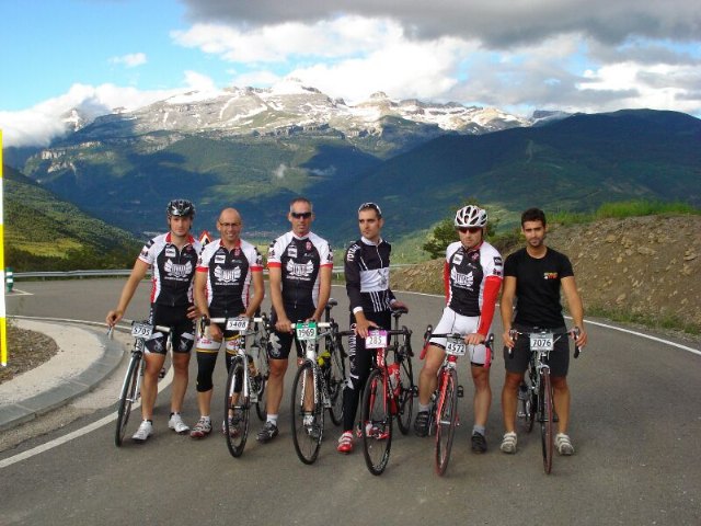 10 integrantes del Club Ciclista Totana participaron el pasado fin de semana en la marcha cicloturista 