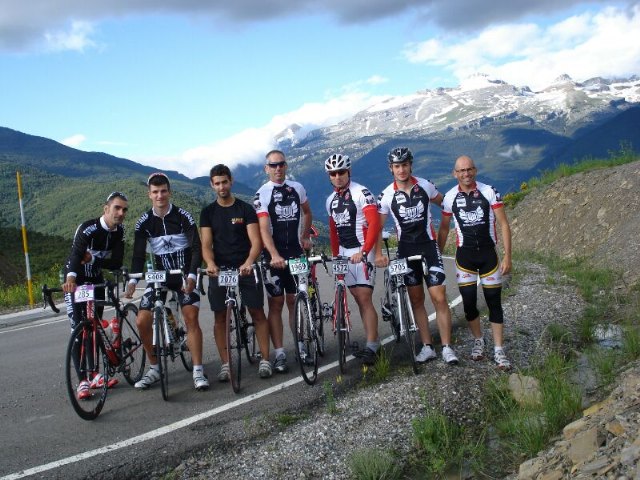 10 integrantes del Club Ciclista Totana participaron el pasado fin de semana en la marcha cicloturista 