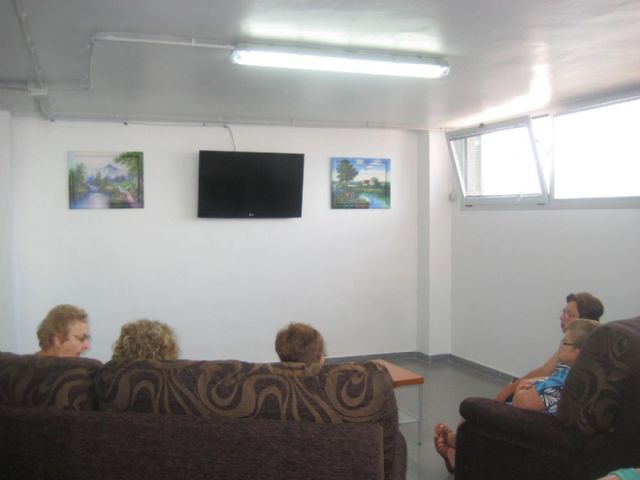 Calderón visitó las instalaciones del local social de Vista Alegre - 4, Foto 4