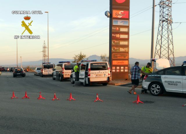 La Guardia Civil detiene a doce conductores por alcoholemia durante el fin de semana en la Región - 2, Foto 2