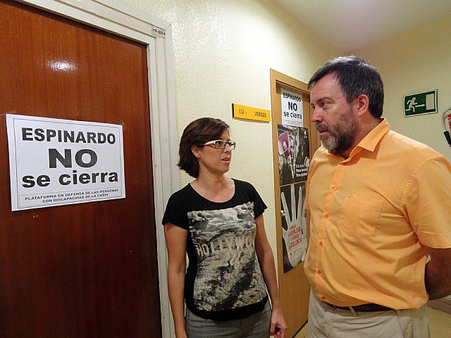 Rechazo rotundo al cierre del centro ocupacional de Espinardo - 1, Foto 1