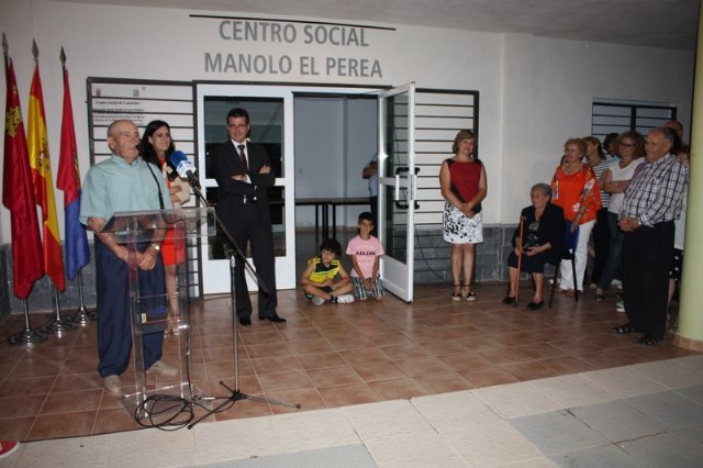 Nombrado el Centro Social de Camachos como “Manolo El Perea” en homenaje a su persona - 1, Foto 1