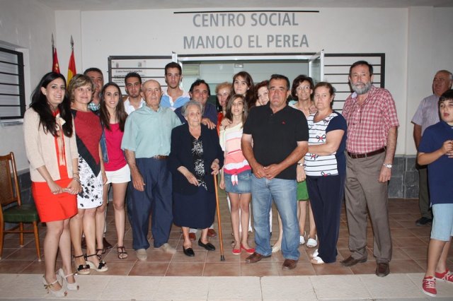 Nombrado el Centro Social de Camachos como “Manolo El Perea” en homenaje a su persona - 2, Foto 2