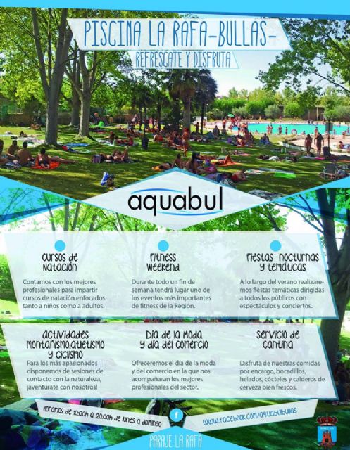 Cursos de natación, conciertos, moda, gimnasia son algunas de las actividades de este verano en la piscina municipal de La Rafa - 2, Foto 2