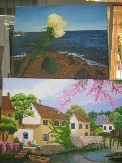 Culmina el taller de pintura del Baúl de la Experiencia - 1, Foto 1