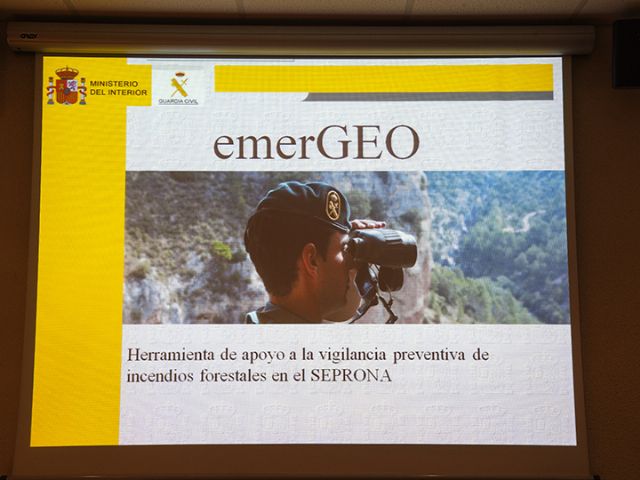 La Guardia Civil presenta emerGEO, una aplicación informática de apoyo a la vigilancia preventiva de incendios - 5, Foto 5