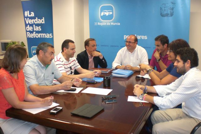 El Partido Popular regional reúne a sus portavoces en oposición - 1, Foto 1