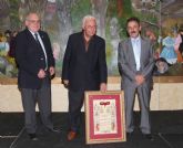 Caravaca rinde homenaje al totanero Pedro Ballester, capelln de la Baslica de la Vera Cruz