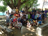 Medio centenar de adolescentes participan en el campamento organizado por la Pastoral Vocacional de la Diócesis de Cartagena