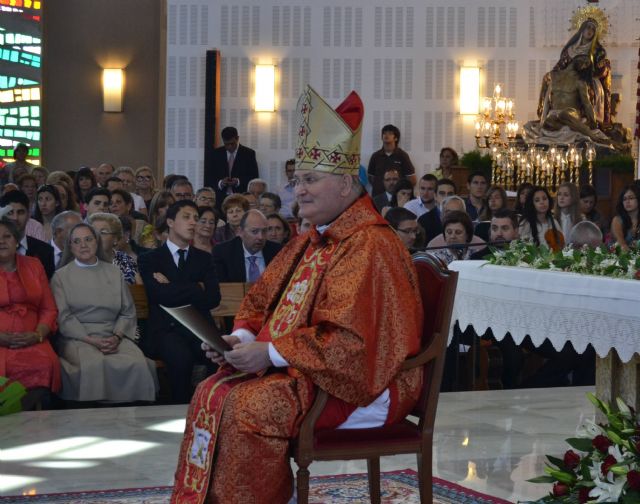El obispo Lorca Planes preside en San Pedro la ordenación de tres diáconos y dos sacerdotes - 1, Foto 1