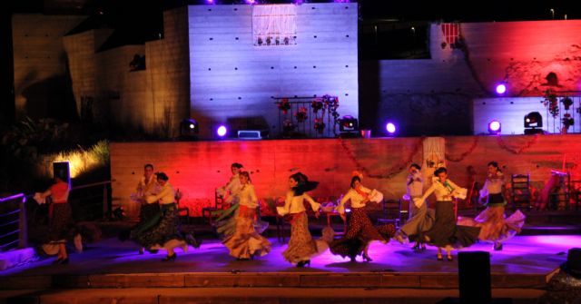 El Festival Flamenco congregó a más de 500 personas en el entorno del Castillo de Nogalte con su 'Patio de Colores' - 1, Foto 1
