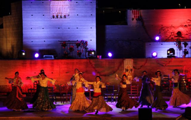 El Festival Flamenco congregó a más de 500 personas en el entorno del Castillo de Nogalte con su 'Patio de Colores' - 3, Foto 3