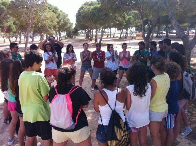 Los Scouts de la Región de Murcia celebraron una acampada en San Blas durante el pasado fin de semana - 2, Foto 2