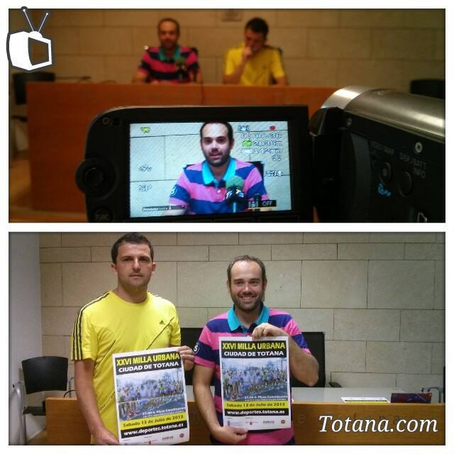 La XXVI Milla Urbana Ciudad de Totana tendrá lugar el próximo día 13 de julio - 1, Foto 1