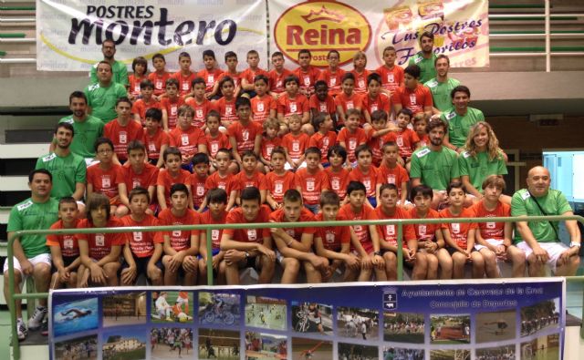 Más de 60 niños participan durante esta semana en el Campus de Fútbol de Caravaca - 1, Foto 1