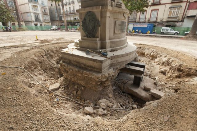 Las obras de la Plaza San Francisco resdescubren el refugio de la Guerra Civil - 2, Foto 2