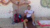 Juan Belda recorre 46 kilómetros y medio desde Quintanar de la Orden a Villatobas en 8 horas y 45 minutos