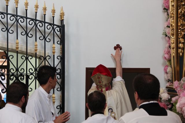 Sois la garantía del favor de Dios, Mons. Lorca Planes a las Clarisas de Lorca durante la consagración de su capilla - 4, Foto 4