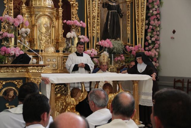 Sois la garantía del favor de Dios, Mons. Lorca Planes a las Clarisas de Lorca durante la consagración de su capilla - 5, Foto 5