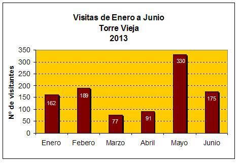 La Torre Vieja de Alguazas recibe más de un millar de visitantes - 1, Foto 1