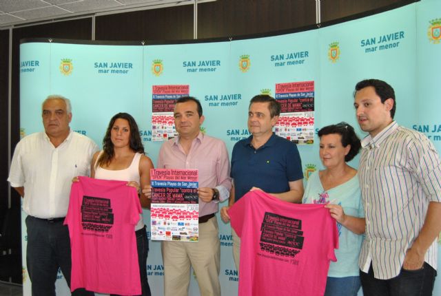 La playa Colón acoge la gran fiesta de la natación el próximo domingo 7 de julio con la XI Travesía Playas de San Javier - 1, Foto 1
