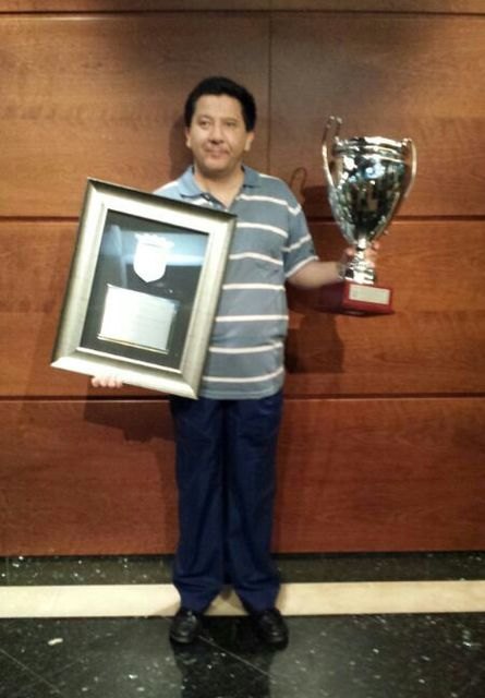 La FFRM reconoce la labor de Cosme Martínez, del CFS Capuchinos de Totana, Foto 1