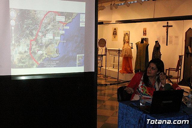 La historiadora totanera Mara Martnez ofreci la conferencia sobre el protagonismo que tuvo Totana en el proceso de islamizacin del sureste español - 15