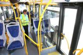Cuatro nuevo autobuses renuevan las lneas urbanas de Cartagena
