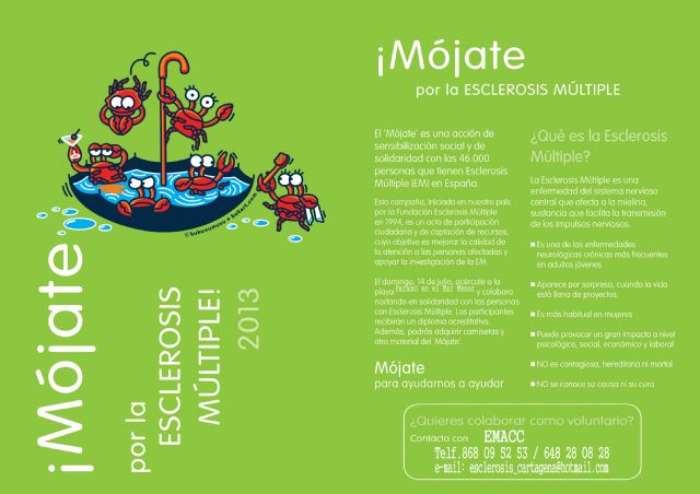 Mójate por la esclerosis múltiple en la IV Travesía Solidaria Mar Menor - 2, Foto 2