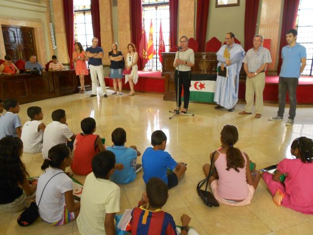 Recepción a  los niños saharauis que pasan sus vacaciones con familias murcianas - 1, Foto 1
