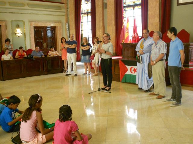 Recepción a  los niños saharauis que pasan sus vacaciones con familias murcianas - 2, Foto 2