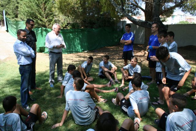 Antonio Peñalver visita el Campus de Fútbol 'Javier Miñano Espín' - 2, Foto 2