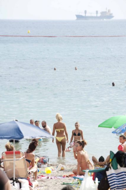 Los bañistas de Cala Cortina, los primeros en practicar aeróbic - 4, Foto 4