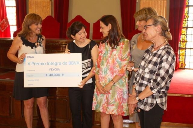 Los Premios Integra de BBVA distinguen el proyecto Labor Viva promovido por Feycsa en Murcia - 1, Foto 1