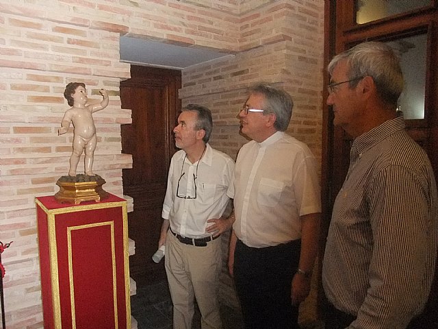 Cultura restaura uno de los ángeles-niños del Cristo de la Sangre de Nicolás de Bussy - 1, Foto 1