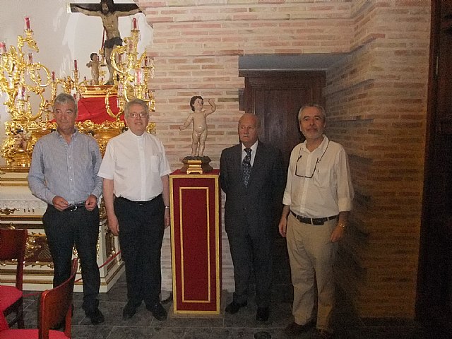 Cultura restaura uno de los ángeles-niños del Cristo de la Sangre de Nicolás de Bussy - 2, Foto 2