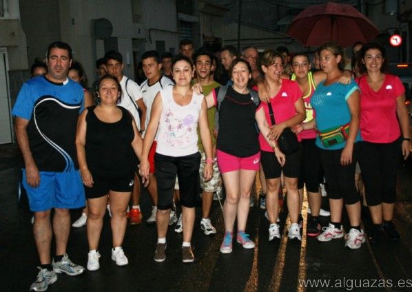 Más de doscientas personas se apuntan a la Ruta Senderista Nocturna Virgen del Carmen de Alguazas - 1, Foto 1