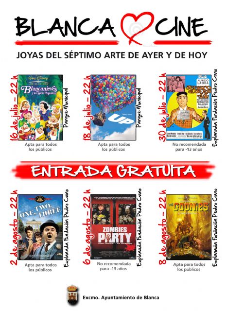Blanca organiza un ciclo de cine de verano - 1, Foto 1