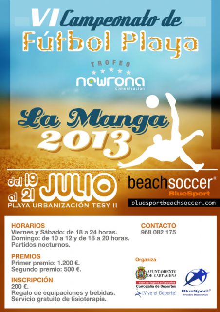 El Campeonato de Fútbol Playa BlueSport de La Manga trasciende las fronteras locales - 5, Foto 5