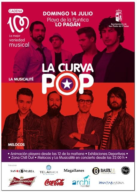 La playa de La Puntica acoge La Curva Pop con las actuaciones de La Musicalité y Melocos - 1, Foto 1