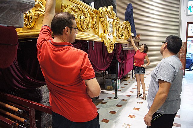 La Hermandad de Jess en el Calvario y Santa Cena va a restaurar el trono del paso del 